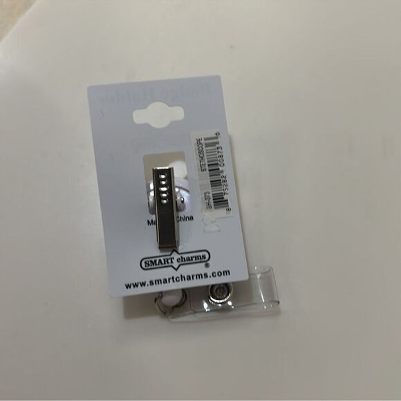 Gift Bundle White Clip-on ID or Key Holder Stethoscope Charm & Pen - Picture 4 of 6